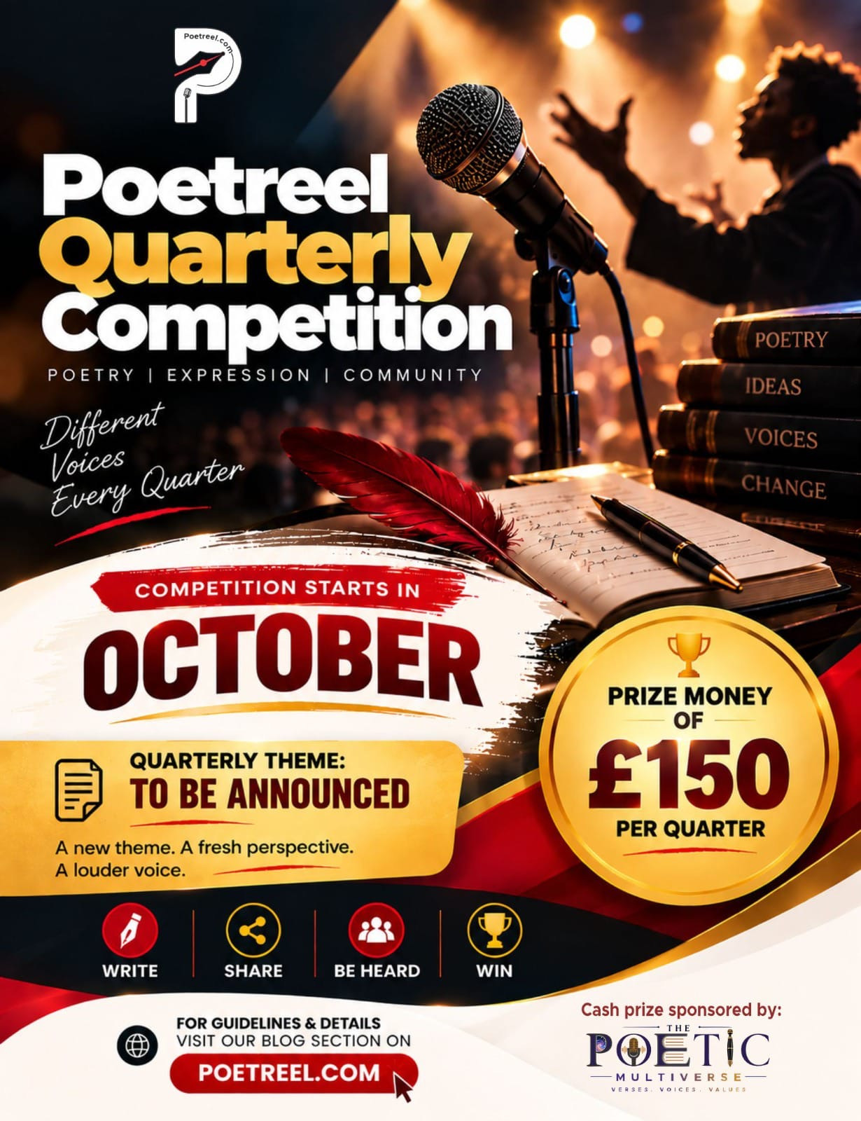 POETREEL QUARTERLY  COMPETITION
