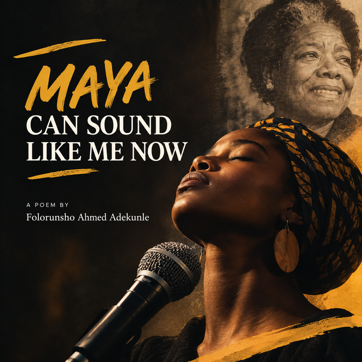 MAYA CAN SOUND LIKE ME NOW