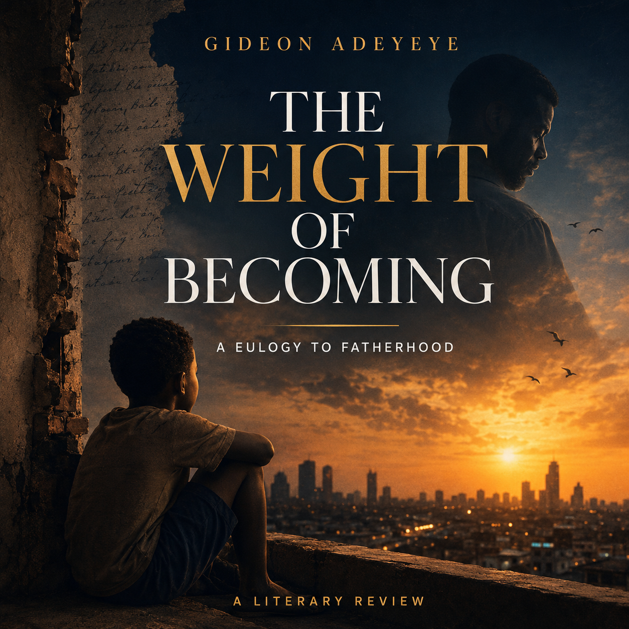 Gideon Adeyeye’s The Weight of Becoming: A Eulogy to Fatherhood