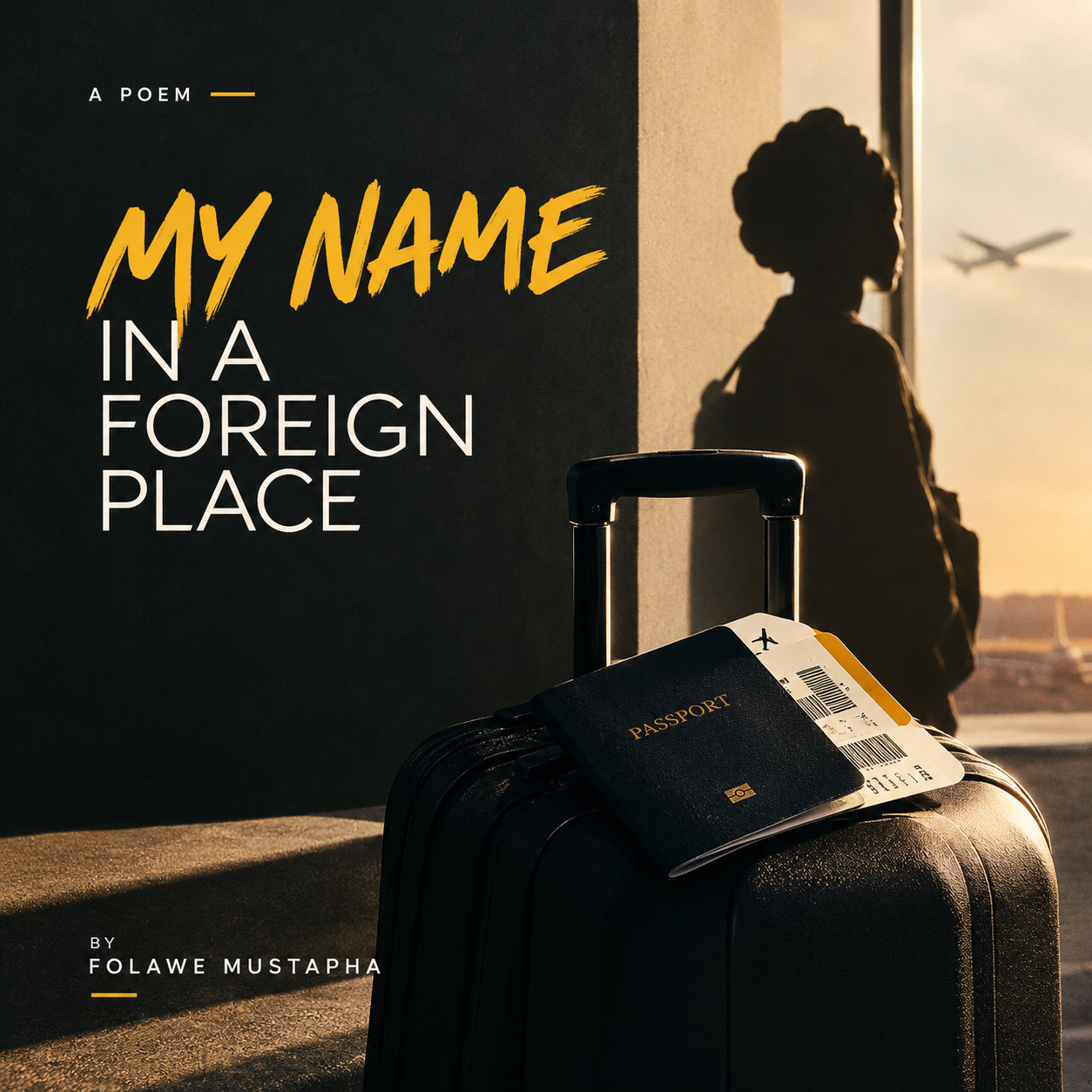 MY NAME IN A FOREIGN PLACE